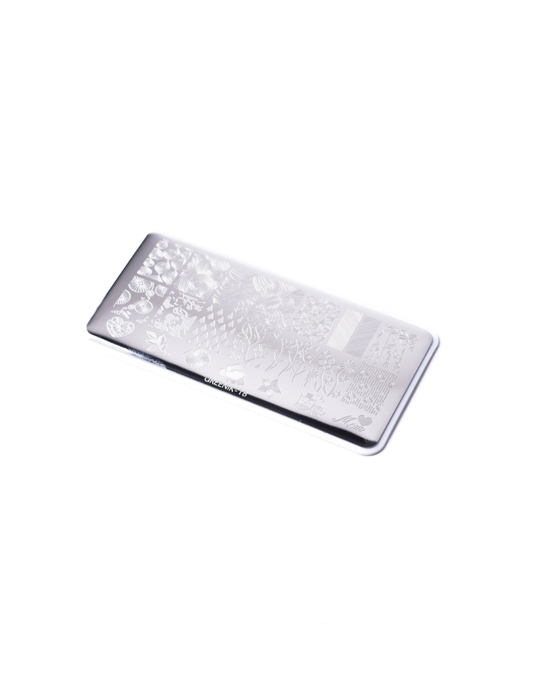 Placa diseño estampado 013