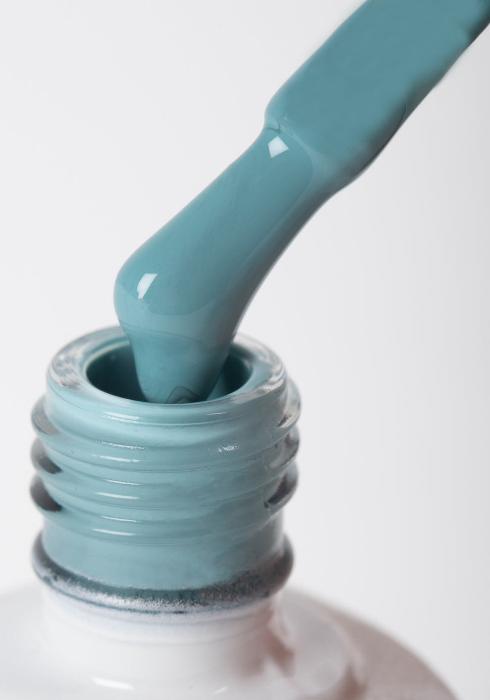 Esmalte semipermanente azul verdoso 14 ml – B010