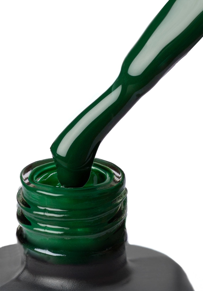 Esmalte semipermanente verde oscuro 10 ml – G021