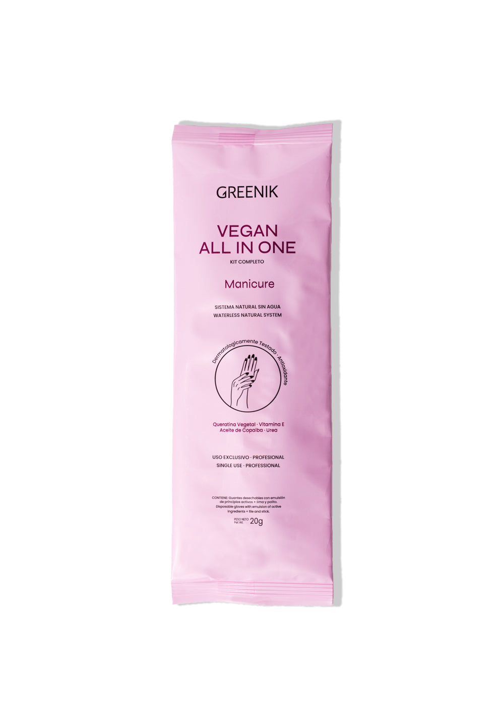 Kit Guantes individual l/p