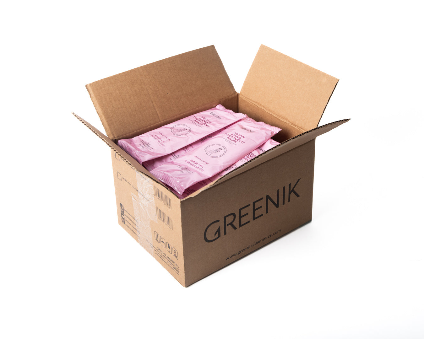 Mascarilla vegana para manos 40 und.