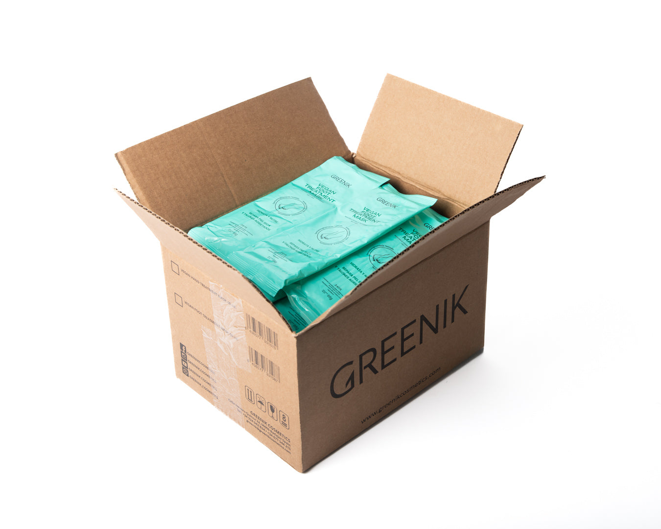 Mascarilla vegana para pies 40 und.