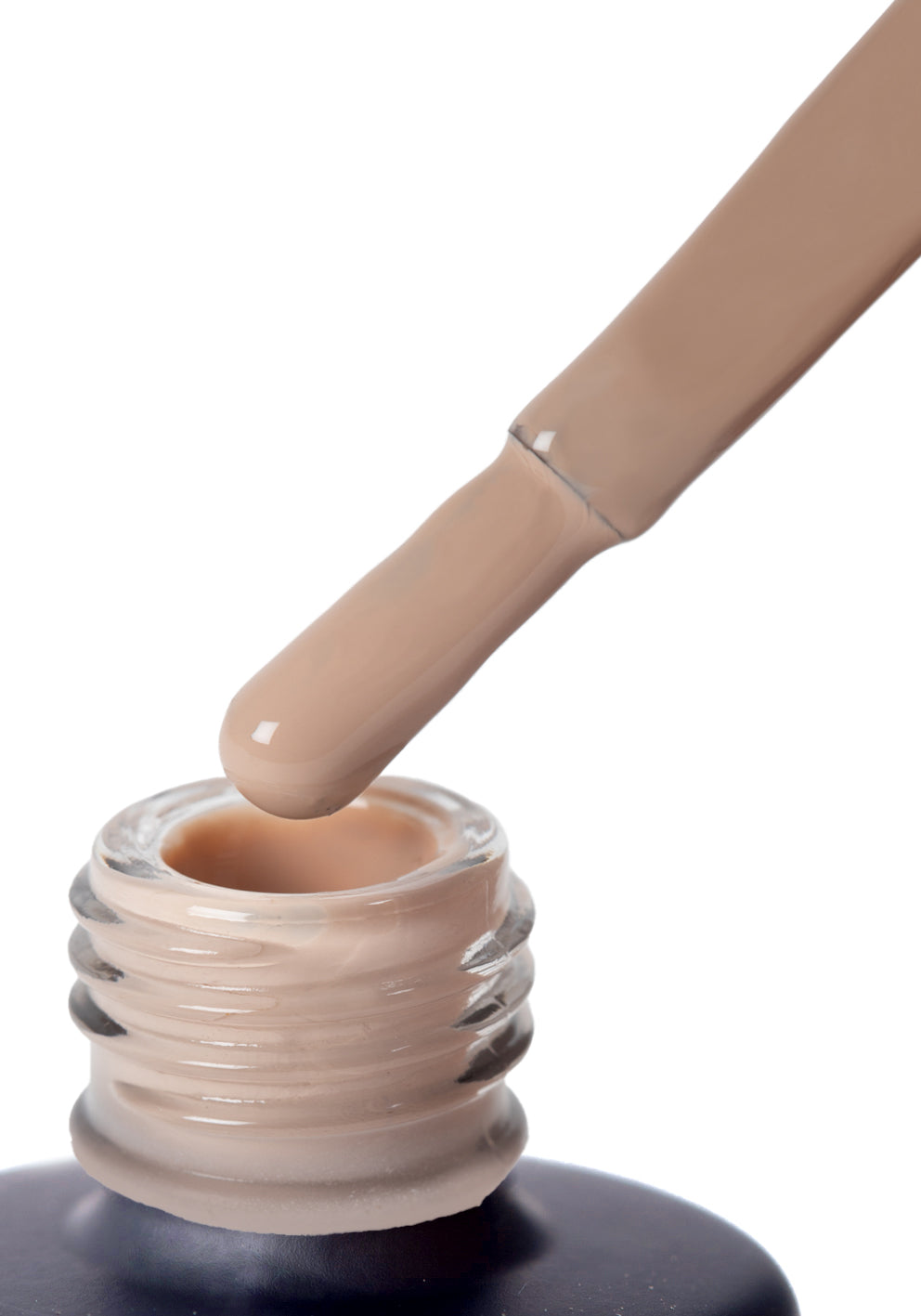 Esmalte semipermanente marrón claro 10 ml – C007