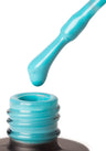 Esmalte semipermanente verde turquesa vibrante 10 ml – G032