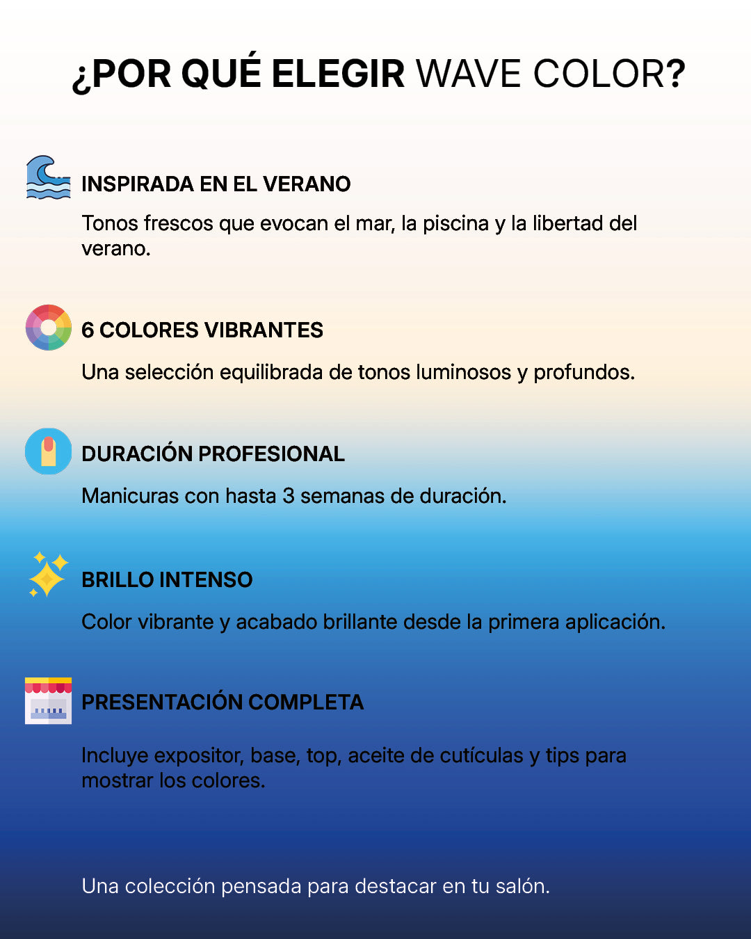 Colección Wave Color