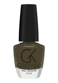 Nail Lacquer verde marrón NLG12