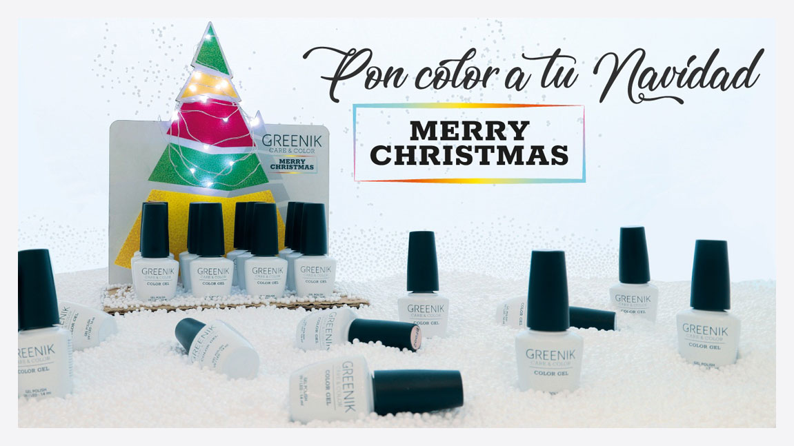 Pon color a tu Navidad con Greenik Cosmetics